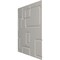 Ekena Millwork 19 5/8in. W x 19 5/8in. H Odessa EnduraWall Decorative 3D Wall Panel Covers 2.67 Sq. Ft. WP20X20ODISG - alternate 6